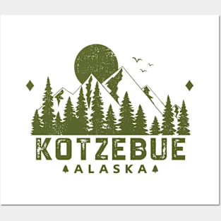 Kotzebue Alaska Mountain Souvenir Posters and Art